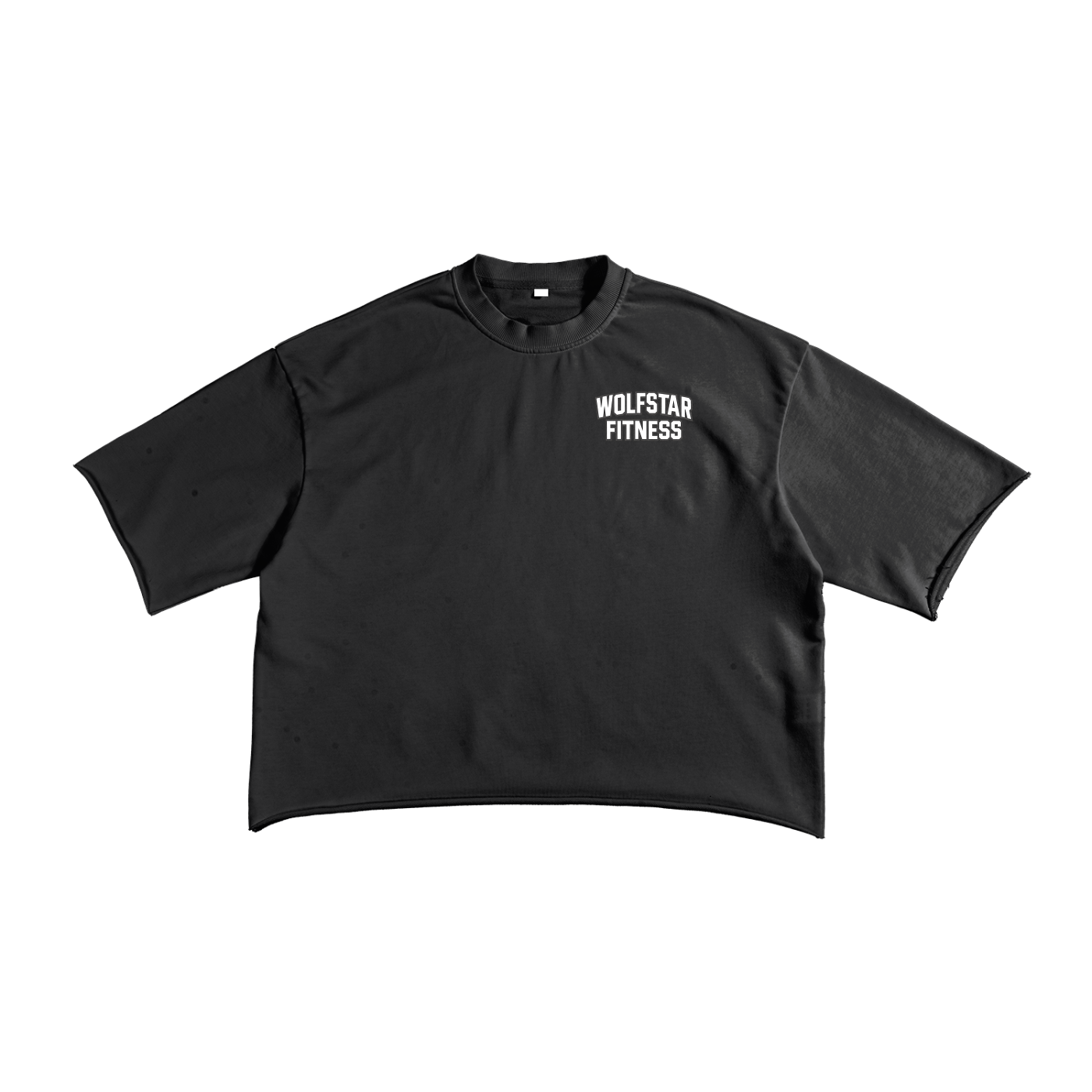 French Terry Raw Edge T-shirt
