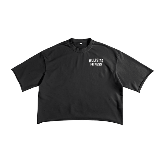 French Terry Raw Edge T-shirt