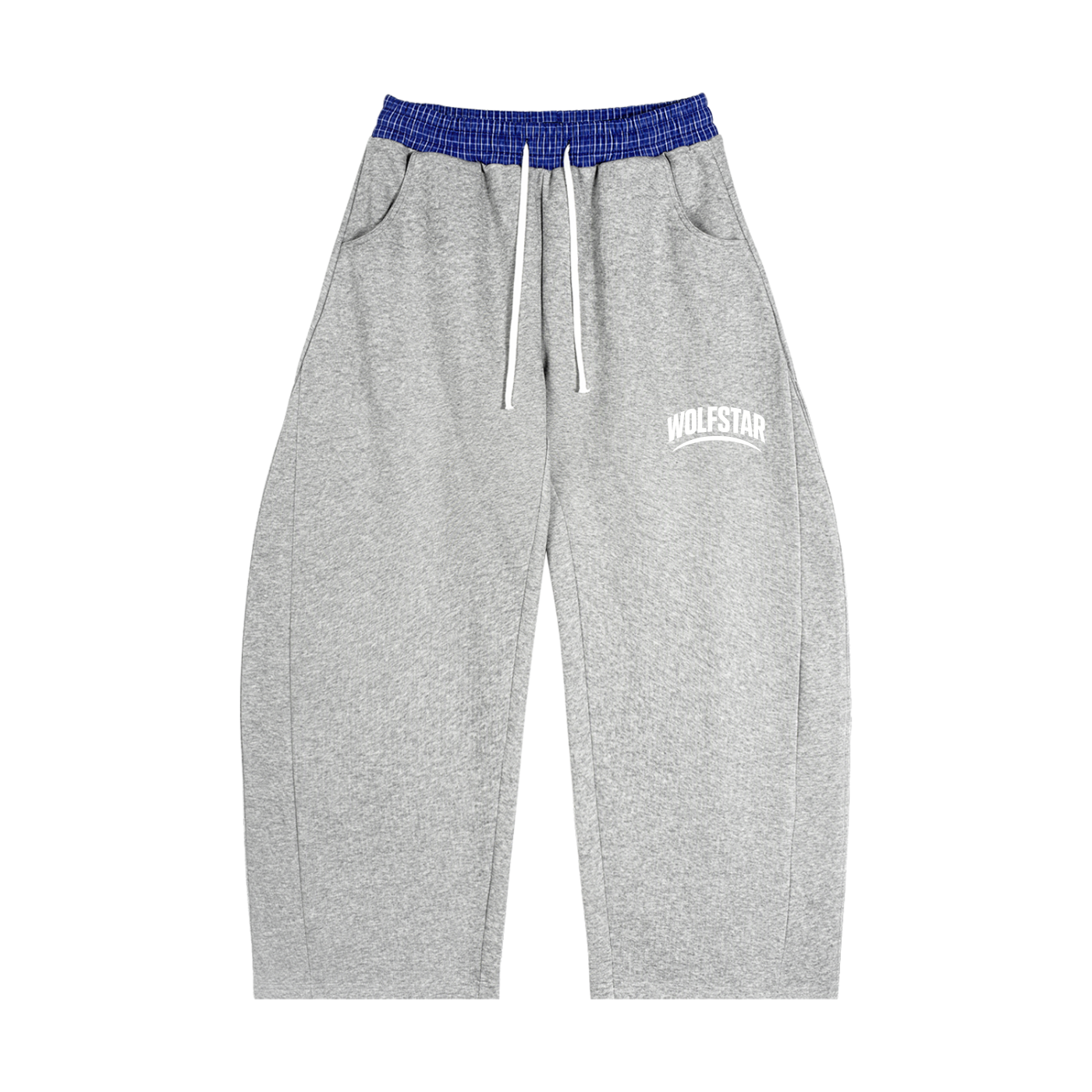 Plaid Waistband Sweats