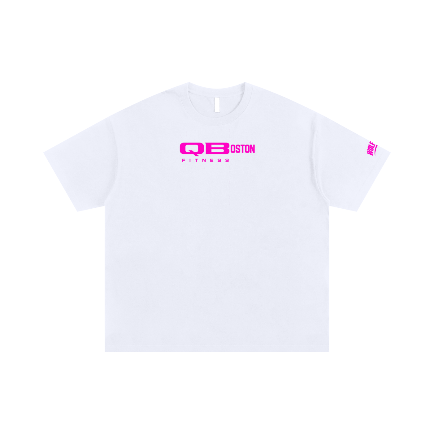 QB Fit × Wolfstar Tee (Pink)