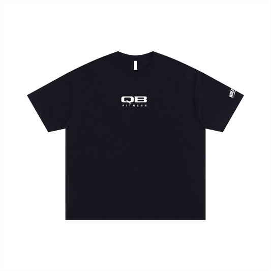 QB Fit × Wolfstar Tee (White)