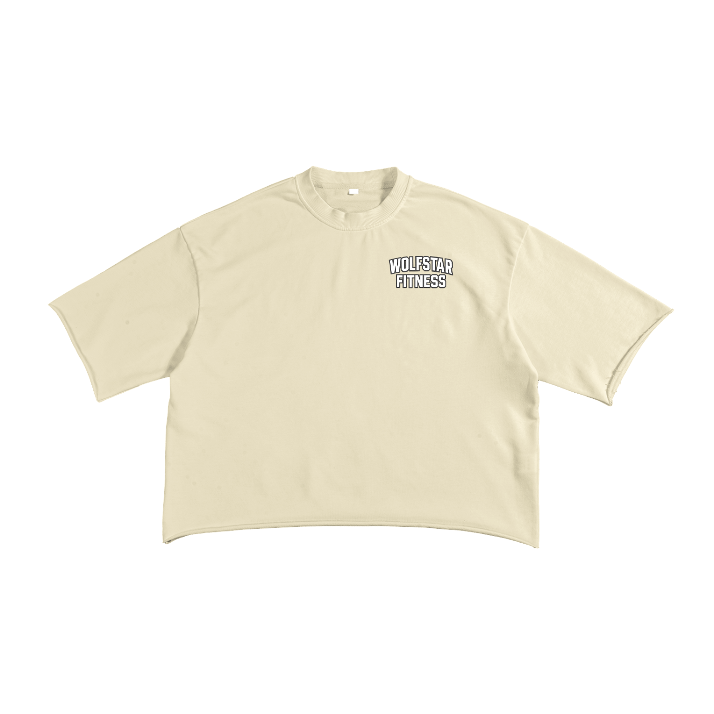French Terry Raw Edge T-shirt