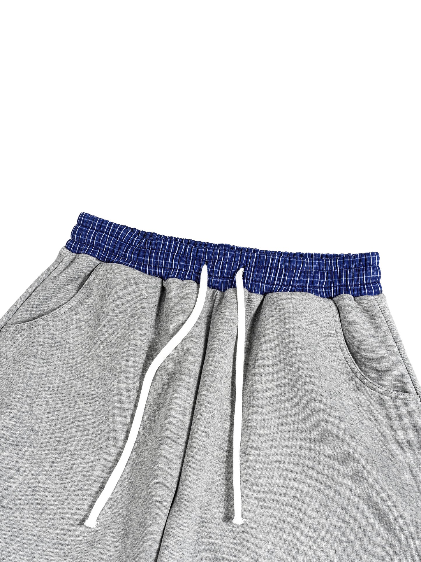 Plaid Waistband Sweats