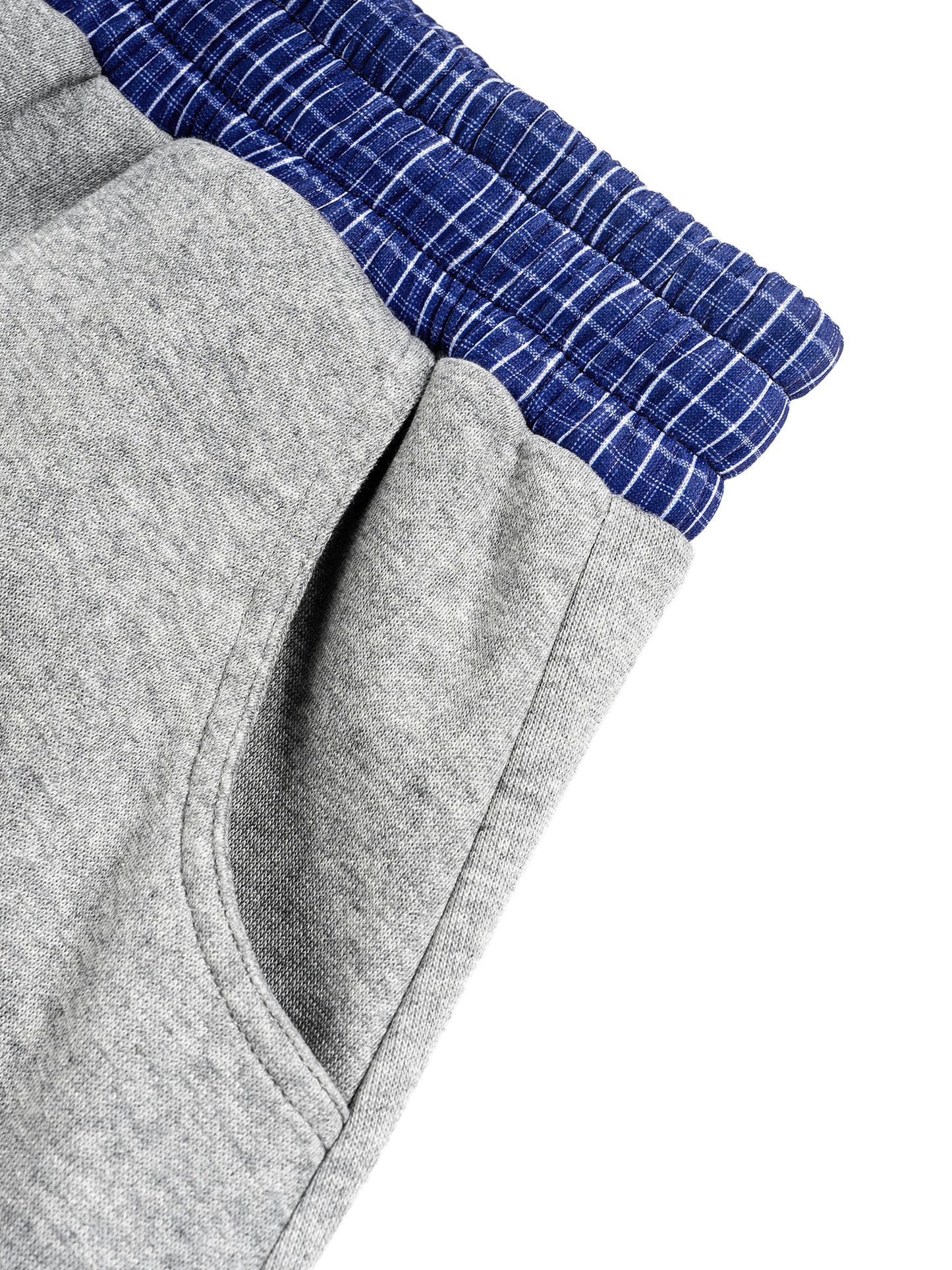 Plaid Waistband Sweats
